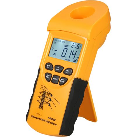 SMART SENSOR Professioneller digitaler Ultraschall-Entfernungsmesser mit LCD-Bildschirm für Freileitungen (3-23 m)