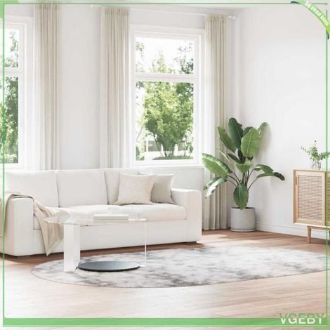 4102940 Tapis shaggy à poils longs NAVARRA gris argenté 300x200 cm (1/5)