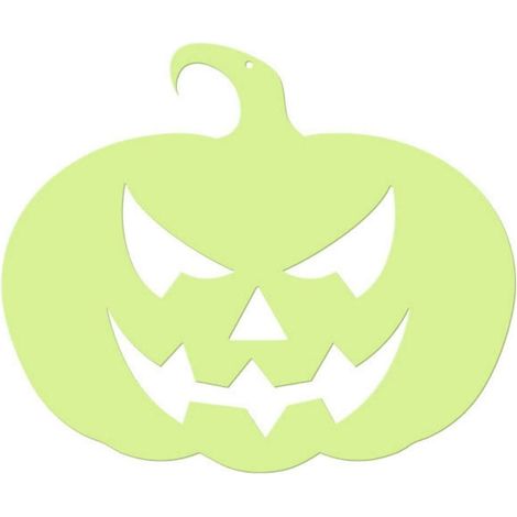 Décoration Halloween - Pendentif Fantôme Luminé Double Face - Pour Intérieur Extérieur - Suspendu Décor Festif - 2 Tailles Disponibles (1/4)
