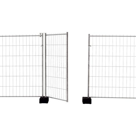 Schake Mobilzaun Standard Torelement 1,2x2m