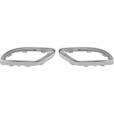 Embouts d'échappement chromés brillants de remplacement pour Mercedes-Benz ABCE GLC Classe CLS W177 W247 W205 W213 X253 C257