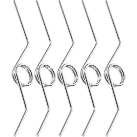 Lot de 5 Ressorts de Remplacement Épais en Acier Inoxydable pour Cisailles de Jardin à Main Ressorts de Coupe Flexibles et Résistants Accessoires pour Outils Sécateur Jardin (1/5)