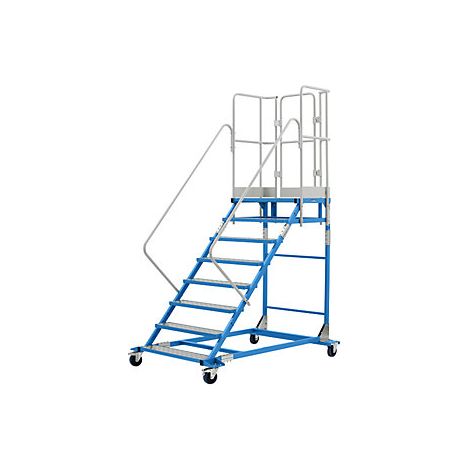 eurokraft pro  Scala a palchetto  con inserti in alluminio 