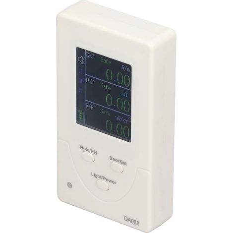Détecteur de rayonnement de champ électromagnétique portable, rechargeable par USB, testeur de CEM (1/5)