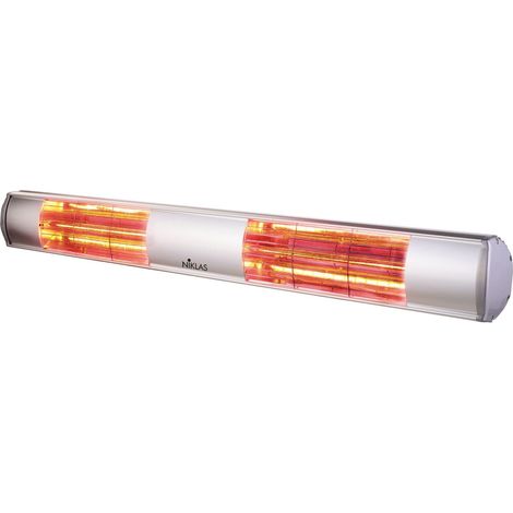 Riscaldatore Stufa termopatio infrarossi da parete per esterno 3000 W Sole Mezzanotte Niklas (1/5)