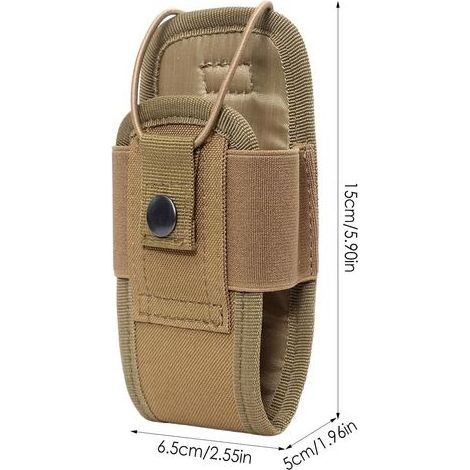 Sac Talkie-walkie Pochette Radio Molle - Support Radio étui Radio Pochette Radio Molle Sac étui Radios Robuste pour Talkie-walkie bidirectionnel Compatible avec Les Sacs
