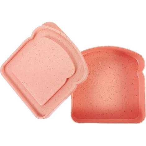 Reusable Sandwich Container Portable Sandwiches Box Toast Container for Outdoor (1/5)