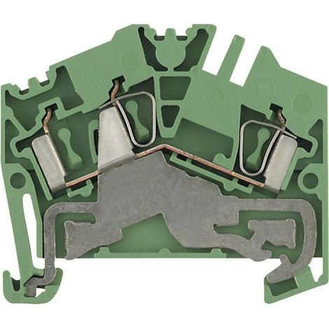 Weidmüller 1706090000-1 Morsetto per cavo di terra A molla Verde-Giallo 1 pz.