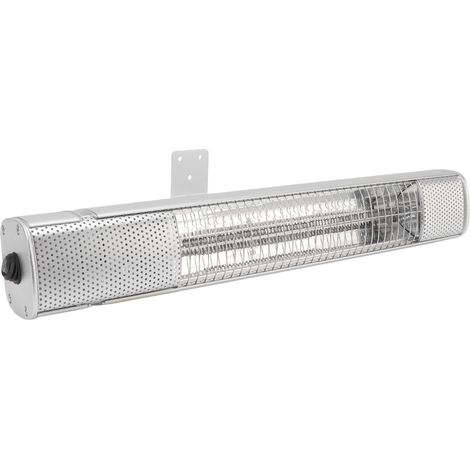 Elektrischer Heizlüfter, staubdicht, wasserdicht, Infrarot, Kohlefaserrohr, 1000 Watt, Terrassenheizung, 220 V, EU-Stecker (1/5)
