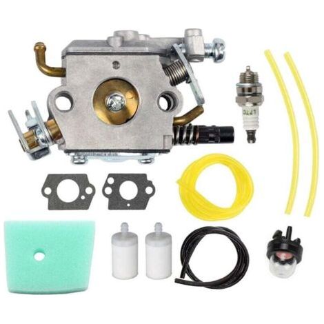 Carburador C1Q-EL24 con filtro de aire y juntas para cortacéspedes Husqvarna 323p4, 325p5, 326p4 y 326p5x. (1/4)