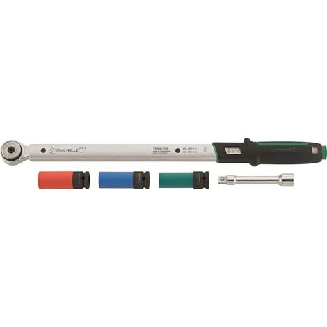 Stahlwille 750NR/200/3/1 96507216 Clé dynamométrique avec cliquet réversible 1/2" (12.5 mm) 40 - 200 (1/5)
