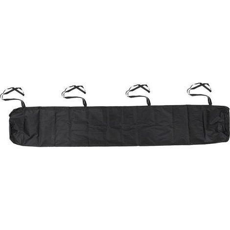 Funda protectora para toldo retráctil de exterior, fabricada en tejido Oxford, impermeable y a prueba de polvo, 3 m (negra). (1/5)