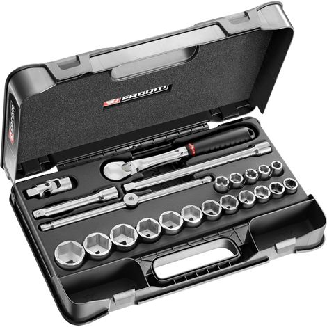 Jeu de douilles Facom 1/2" Carré 22 pièces ( Prix pour 1 )