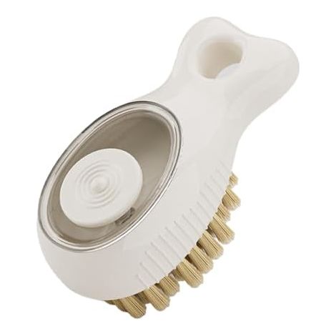 Brosse à vaisselle Outil pour évier avec distributeur de savon, ustensiles de nettoyage pour la cuisine, four, poêles à frire, plans de travail, filtres, joints de hotte (1/5)