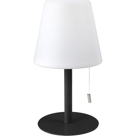 Lampe à Poser Intérieur & Extérieur "LED" 30cm Gris