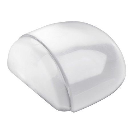 Meister - 431767 - Butoir de porte Transparent 26 x 42 mm Montage au sol autocollant a enlever sans residu butoirs de porte Tampon en caoutchouc Tampon Protection murale murale butees