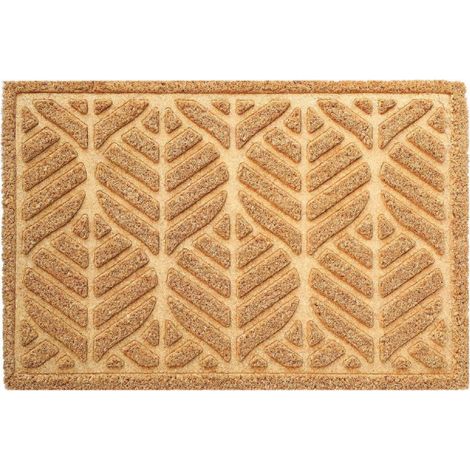 Paillasson Rectangulaire "Palmette" 40x60cm Naturel