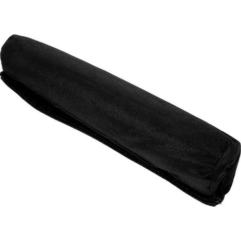 Repose-pieds pour chaise de terrasse Outdoor Comfort en tissu noir (1/5)
