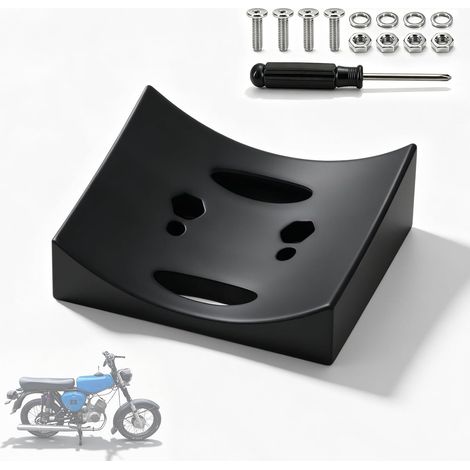 Support de plaque d'immatriculation à changement rapide pour S50 S51 – Support de plaque d'immatriculation pour scooter pour plaque d'immatriculation d'assurance, support de plaque (1/5)