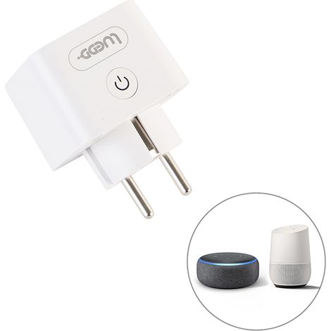LUEDD Smart spina EU con misuratore di energia e timer