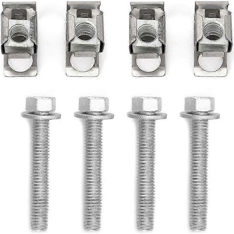 Kit de boulons de collecteur d'échappement (boulons à bride, écrous en U) 6036734AA 6036684AA pour Dodge Dakota, Ram 1500 et Jeep Wrangler (bonne qualité). (1/5)