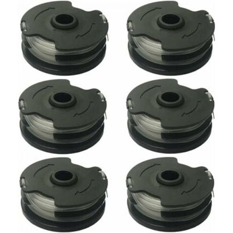 Line spool for Parkside PRTA 20-Li A1 / B2 / C3, replacement spools for LIDL Parkside cordless brush cutter (6 pieces) (1/5)