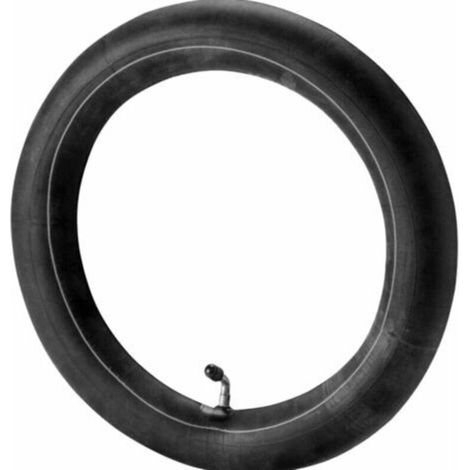 Chambre à air 12 1/2 x 2 1/4 (62-203) valve Schrader coudée universelle vélo moto mobylette(Noir)-1pcs (1/3)