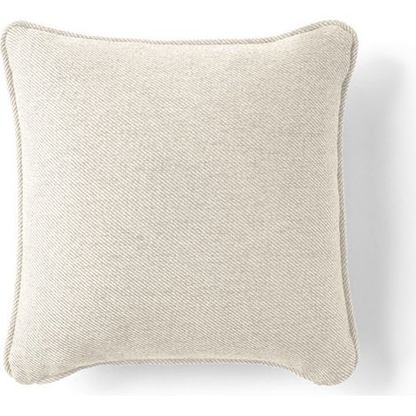 Caracas - coussin - en tissu - 38x38 cm - beige (1/4)