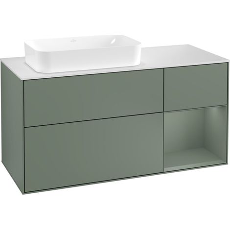 Villeroy & Boch F281GMGM Meuble sous lavabo Finion F28