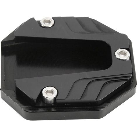 Soporte lateral para motocicleta – Soporte reforzado negro de alta resistencia, universal, 1 pieza (1/5)