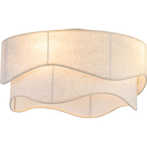 Ventilatore da soffitto con luce 19 pollici, app e telecomando, bianco e oro (1/5)