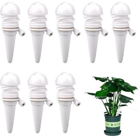 Tropfbewässerungsset 8-teilig, automatisches System für Innen- und Außenpflanzen, Haus und Garten.
