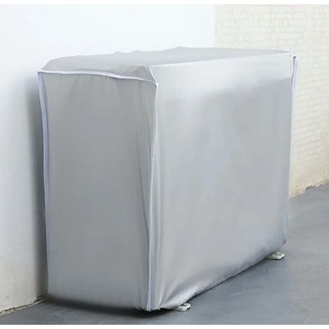 Housse de protection pour unité externe de climatiseur, housse anti-poussière, imperméable et anti-neige pour unité principale - argent, 944073cm, 1pc (1/5)