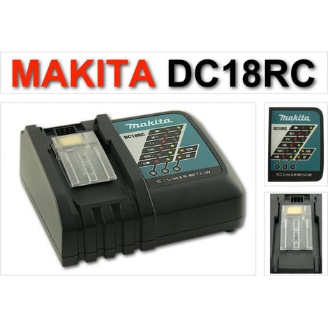 Makita Makstar DC18RC Schnellladegerät schwarz (1/4)