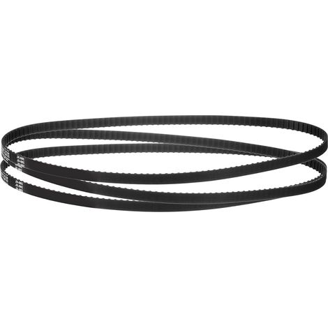 3Pcs 280XL 037 Timing Belt 140 Teeth Black Rubber Toothed Timing Belt, 10mm Width, 5.08mm Pitch, Timing Belt for 3D Printer (1/5)