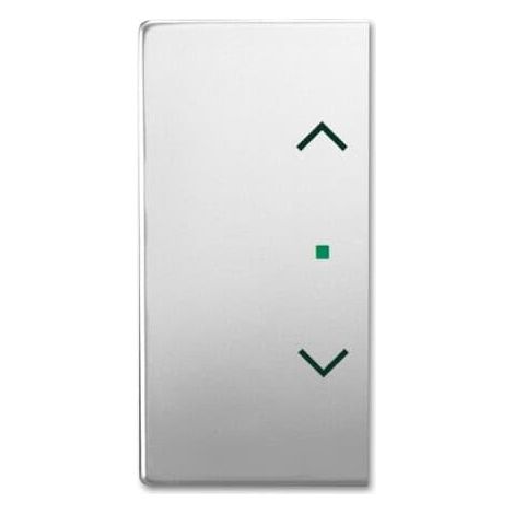 Enjoliveur 1/2 Touche D/G 1 Led 1 Picto Store Pure Stainless Steel 2CKA006220A0540 ABB BJE520377