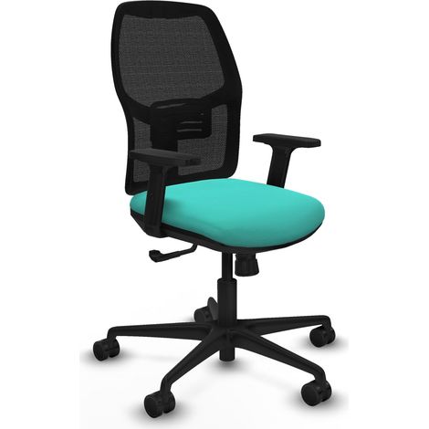 Silla de oficina piqueras y crespo Alfera negro brazos ajustables (1/2)