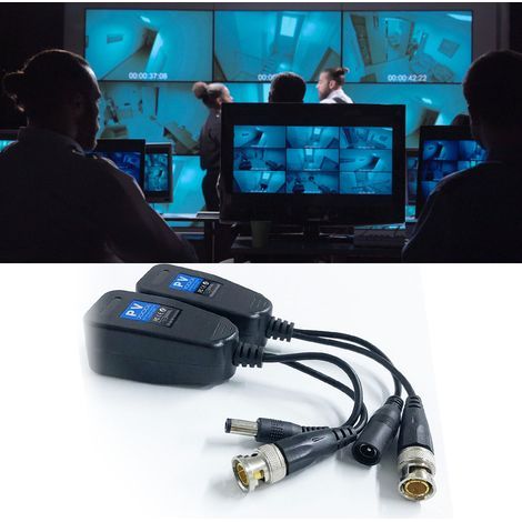 Émetteur Récepteur Vidéo HD BNC avec Câble Coaxial Anti-Interférence (1/5)