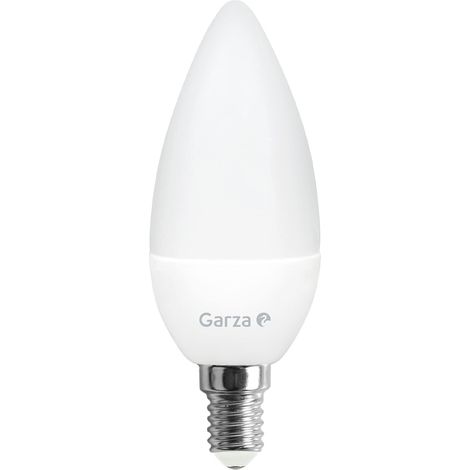 Ampoule LED bougie, culot E14, lumière neutre 6 500 K, 7 W, 810 lumens, C37. Non dimmable. (1/5)