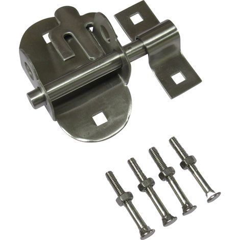 Heavy Duty Brenton Pad Bolt Stainless Steel 4" (Sliding Gate Lock Latch Secure)
