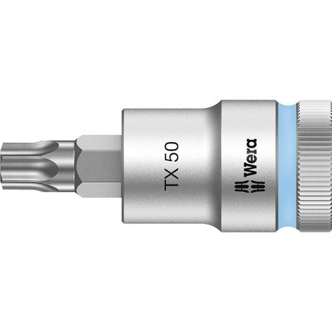 Wera 8767 C HF 05003836001 Esalobo Interno (TX) Inserto giravite a bussola T 50 1/2 (12.5 mm)