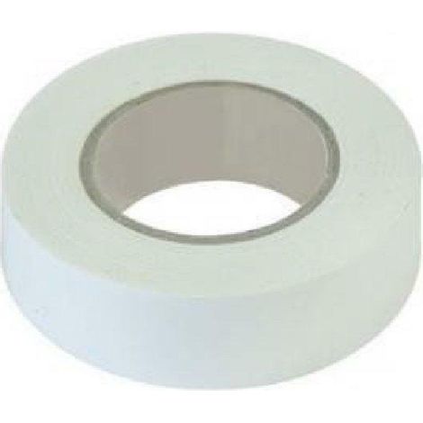 Etelec nastro isolante in pvc professionale colore bianco rotolo 25 metri isoel 19wh 19mmx25m s=0.15mm na4419