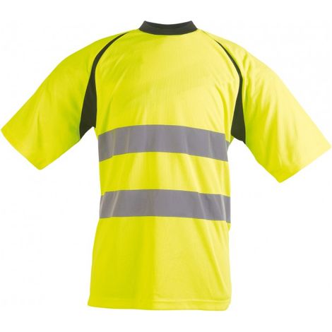 T-shirt Haute Visibilité Jaune M Visibilité Optimale, Sécurité Accrue - Générique