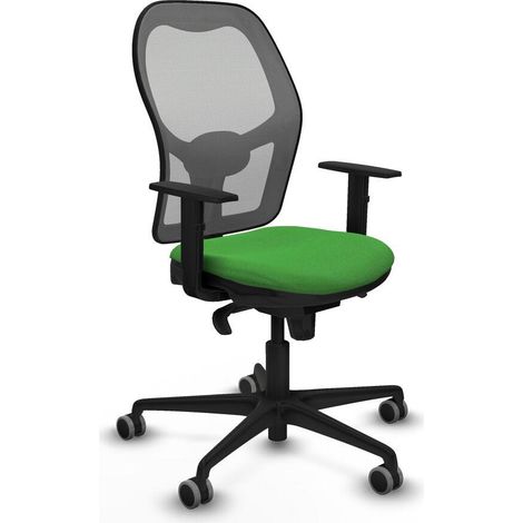 piqueras-y-crespo Silla de oficina moderna verde tela