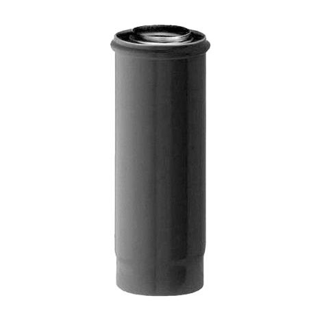 TEN – Conduit de fumée inox/galva 25 cm Ø80/125 – Évacuation des produits de combustion – Installation conforme RT 2012