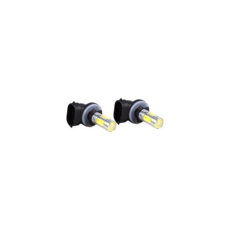 Pc Camion de Voiture 5 Cob Led 7.5W 6500K Caché Feux de Brouillard Blancs Drl Ampoules H27w / 2 881…  - Crezuo
