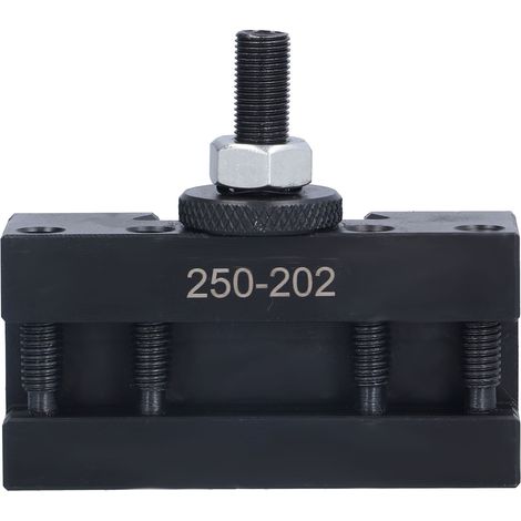 Support de tournage, fente en forme de V, outils en acier rapide pour tours CNC manuels BXA 250 – 202 (1/5)
