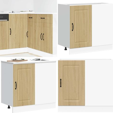 vidaXL Küchenunterschrank Kalmar Sonoma-Eiche Holzwerkstoff (1/5)