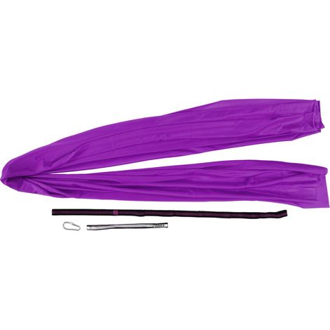 Hamac clin élastique intérieur et extérieur à balanoire thérapeutique pour l'autisme TDAH et les troubles du traitement sensoriel Violet,A (1/5)