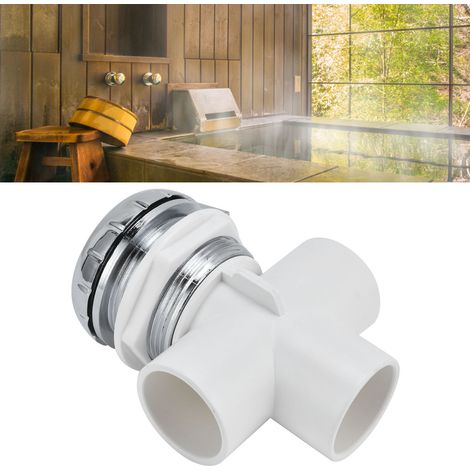 Bidirectionnel 2 ouvertures convertisseur: Spa - Piscine - Jet massage connecteur en plastique portable haute-pression (1/5)